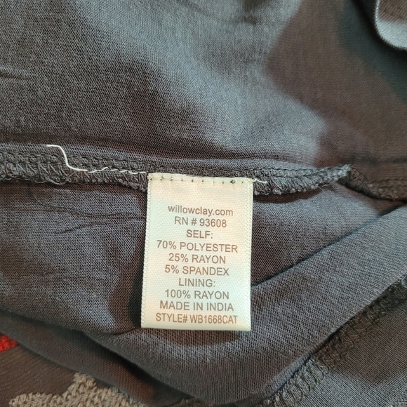 Willow & Clay Womens Size Medium Colorful Aztec Embroidered Pull On Pencil Skirt - Picture 5 of 8